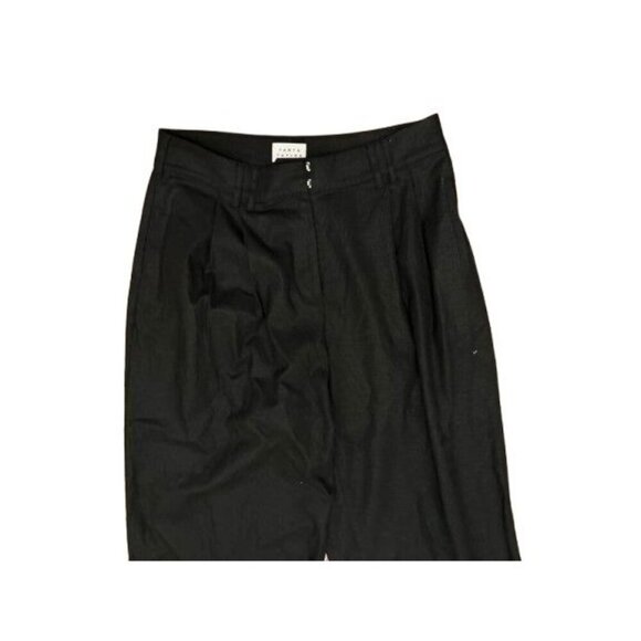 TANYA TAYLOR Wide Leg Linen Blend Pants Lined High Waist Size 8 - Picture 6 of 11